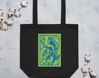 Mermaid : Organic Cotton Tote