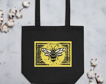 Rustic Bee Design : Organic Cotton Tote