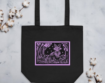 Enchanted Fox : Organic Cotton Tote