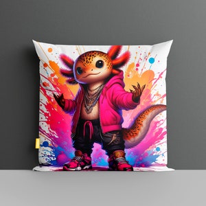 Design for Axolotl Hip Hop mug. PNG Axolotl hip hop. Cute axolotl. Sublimation design. Instant digital download PNG.