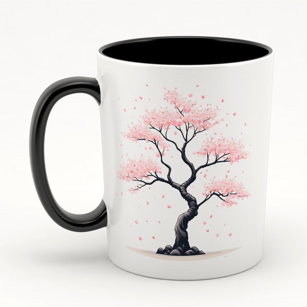 Taza Japandi, sublimación Japandi, Japandi decoración, Japandi arte, estilo de arte Japandi, taza 15 Oz, Japandi regalo, Ukiyo-e, minimal