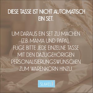 Personalisierte Mama Papa Tasse, Tassenset Schwangerschaft Verkünden für werdende Eltern, Geschenk für schwangere Freundin, Du wirst Papa