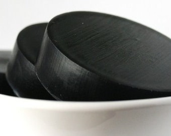 Clean Shave London Type Charcoal and Wheat Germ Shaving Bar