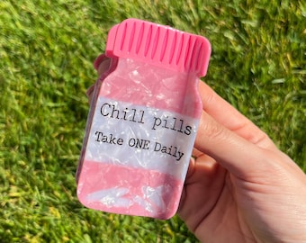 Chill Pill Hair Claw: Novelty Healthcare Accessory