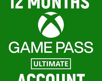 12 Months Xbox Gamepass Account
