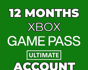 12 Months Xbox Gamepass Account