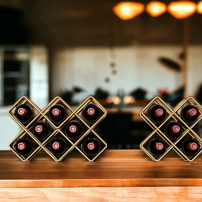 Metal Wine Rack Beehive Wine Rack, Modern Wine Bottle Holder