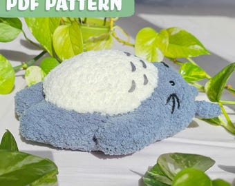 Resting Forest Spirit - Amigurumi Digital Crochet PDF PATTERN