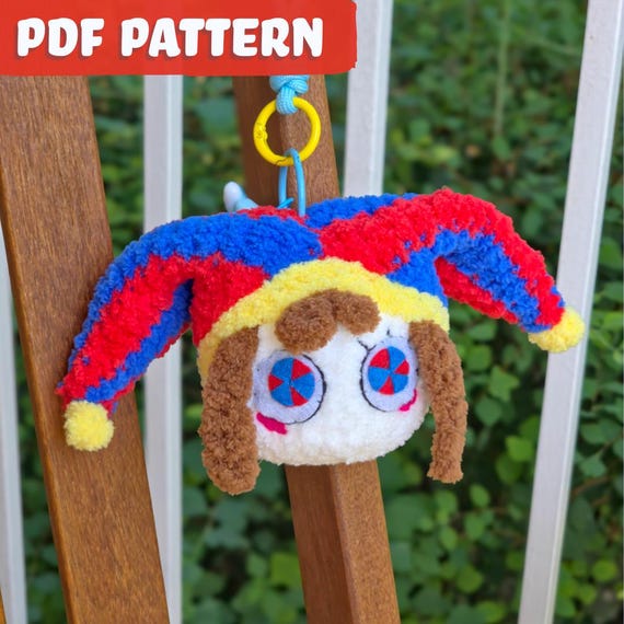 Pomni - Amigurumi Digital Crochet PDF PATTERN