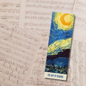 Artistic bookmark