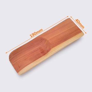 Cedar Shoe Horn Natural Wood 12 cm