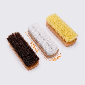 Shoe Cleaning Brush Set | Suede, Nubuck, Leather & Sole Brushes