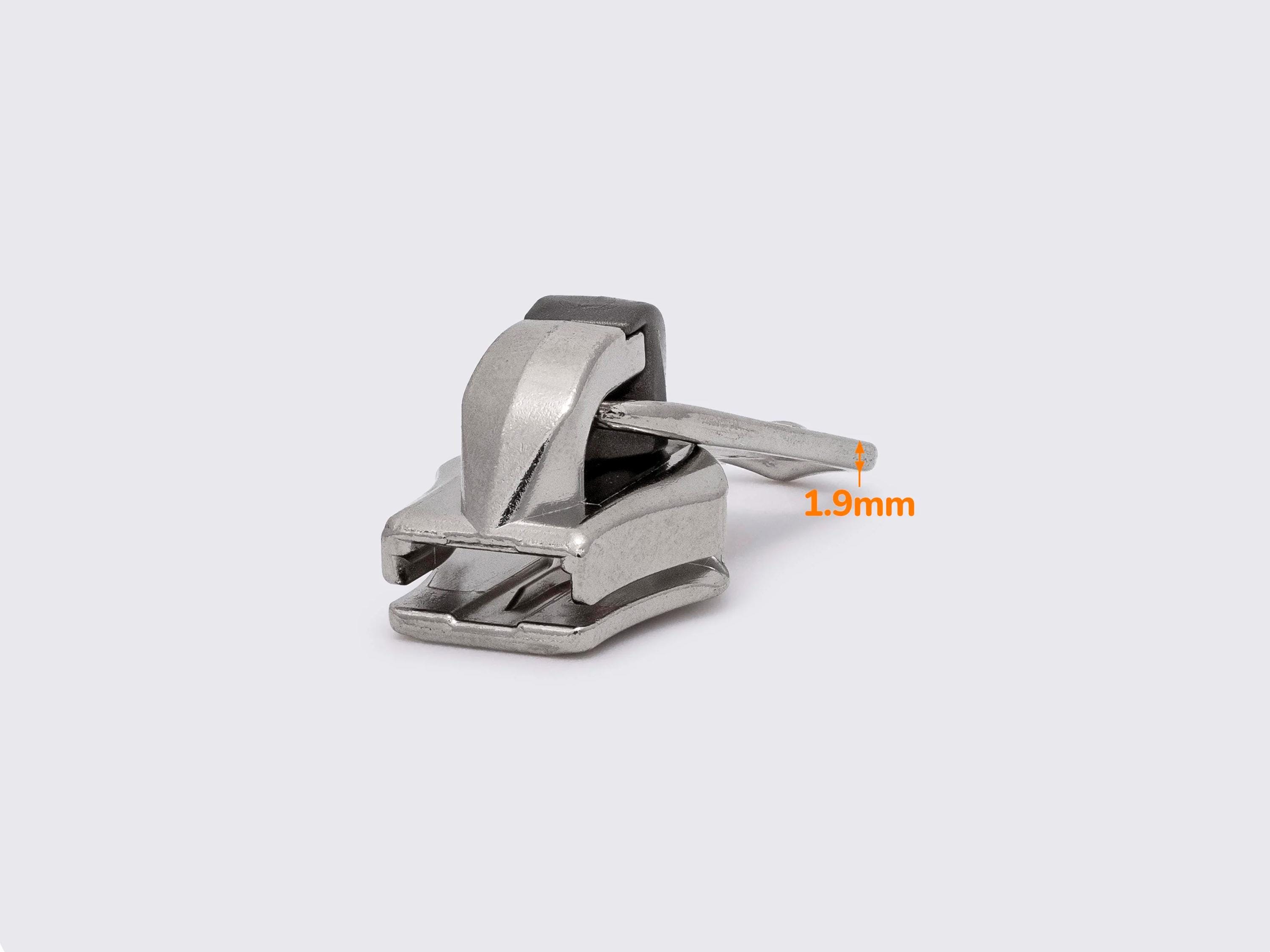 YKK EYL Slider With Plastic Zipper for Suitcases and Bags No. 8