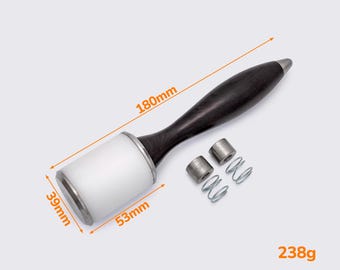 Nylon Hammer zum Arbeiten mit Stempeln und Stempeln auf Leder, absorbiert Vibrationen Leathercraft 238 g
