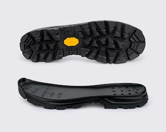 SchuhsohleVibram SNIPER 1218B Italien Arbeit Casual Sport Stiefel Reparatur Größe 43-46