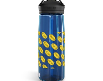Vibram Yellow Lemon Pattern Water Bottle | CamelBak Eddy® 20oz/25oz