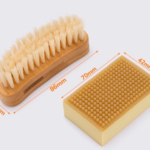 Shoe Cleaning Brush with Eraser | Suede, Nubuck & Sneaker Cleaning Set