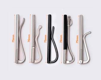 Exclusive Money Clip | Nickel-Zinc Alloy | High Quality Wallet Money Holder 75-76 mm