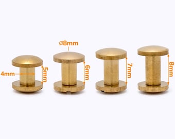 Metal fittings Brass belt screw 4-8 mm accessories for Belt High Quality А525