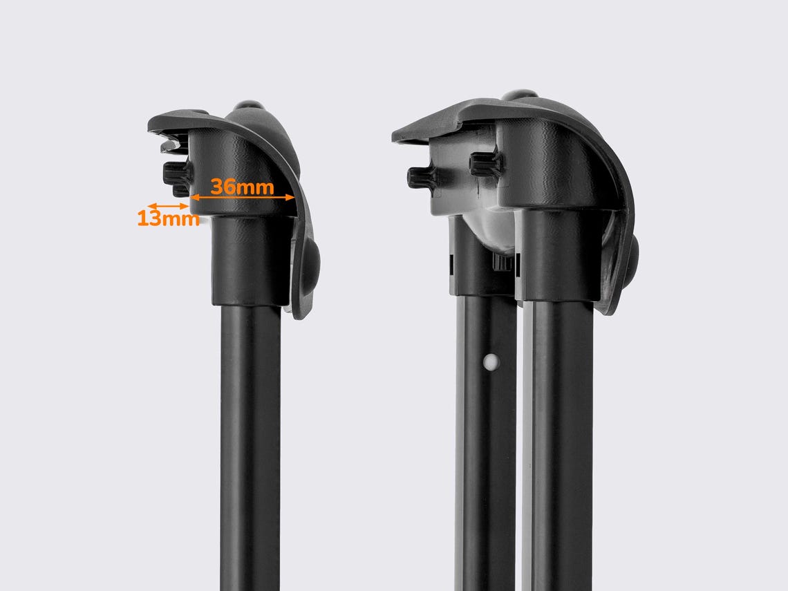 Telescopic Retractable Luggage Handle With Button – 2-position ...