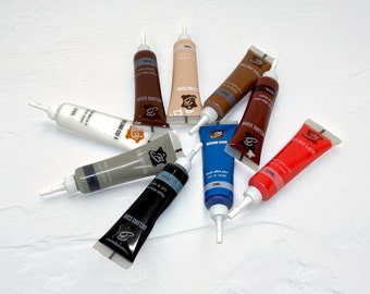Tintura liquida per cuoio BELINO CUIR per la riparazione di articoli in pelle, 20 ml (11 colori tra cui scegliere)