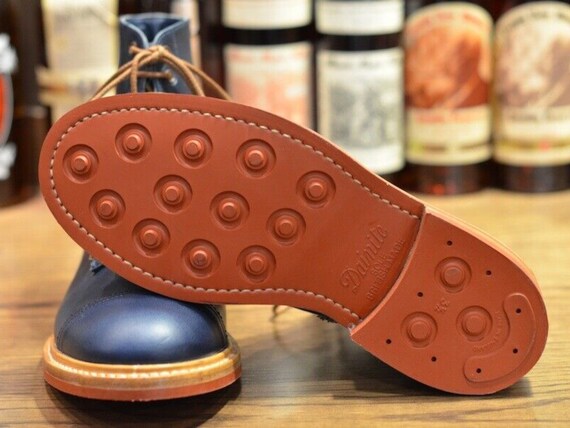 Danite Hard Wearing Rubber Sole Repair - Stick-On Soles For Men's Shoes & Boots (Black/Brown)