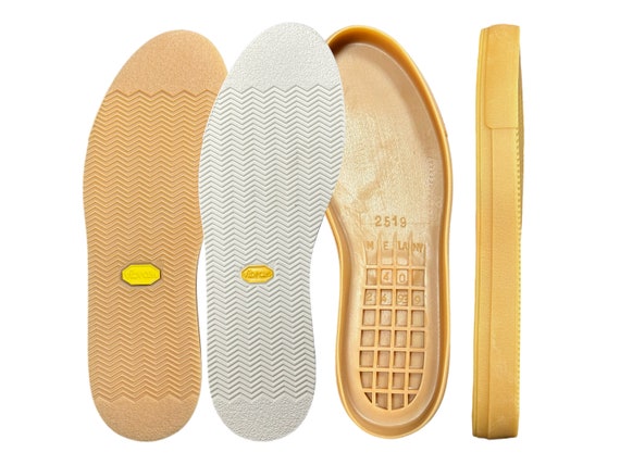 Shoe Sole for Sneakers VIBRAM MELANY 2519 Caramel/white Size 36