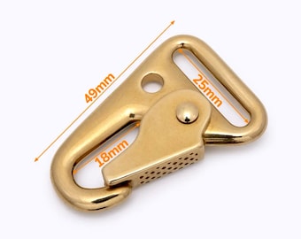 Metal fittings carabiner brass accessories for bags High Quality А549