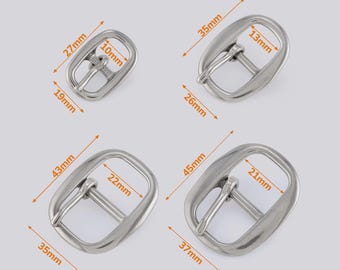 Stainless Steel Belt Buckle MD-0193 | Metal Buckle for Bags, Backpacks, Wallets & Leathercraft