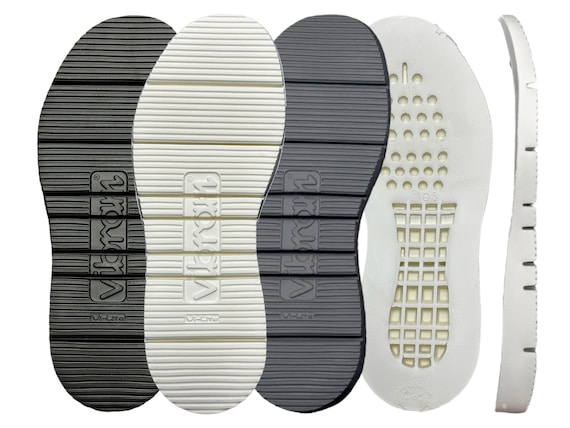 Shoe Sole VIBRAM GLOXI CUT 9105 Black/white/grey Size 35-46 - Etsy