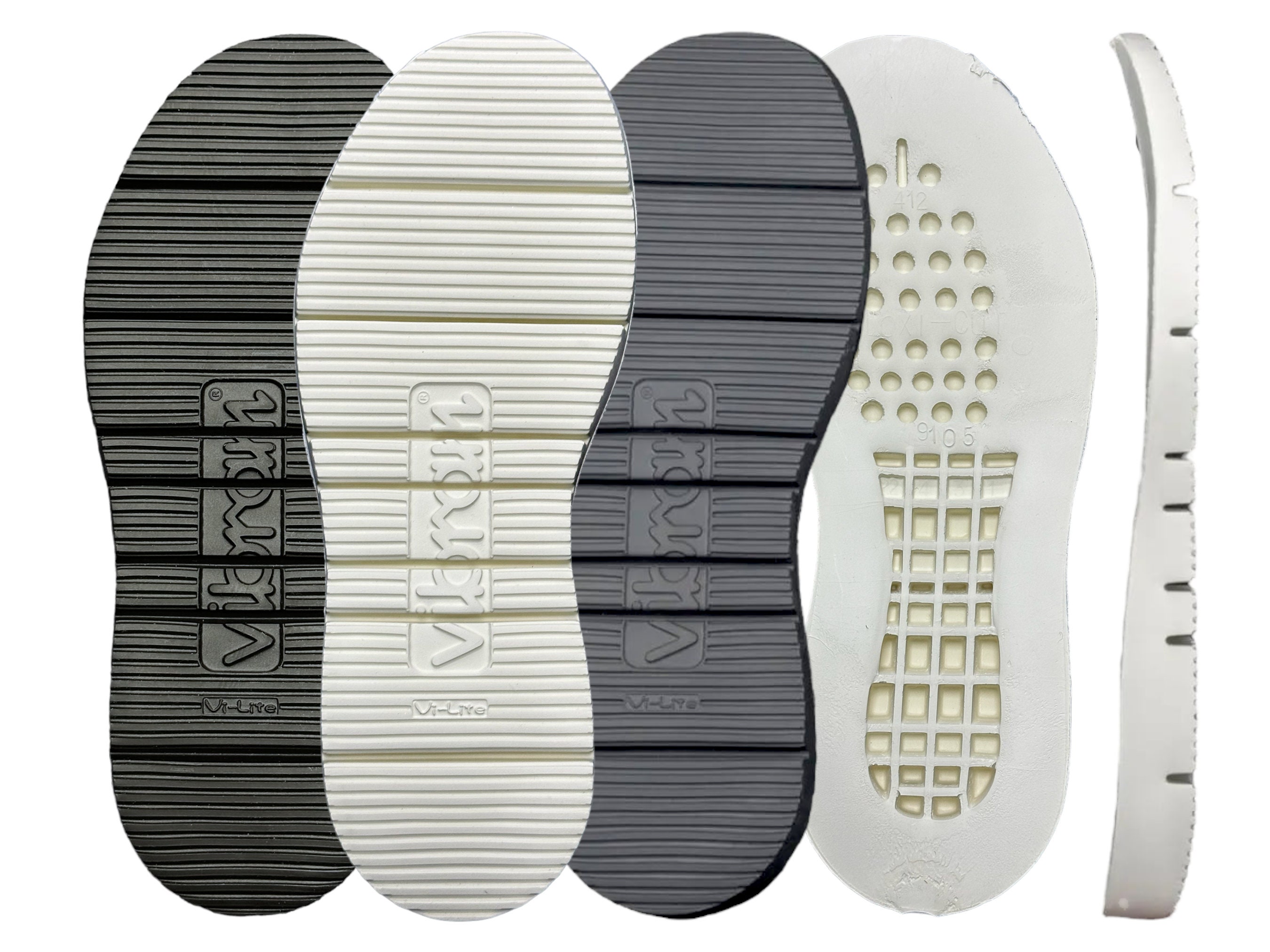 Shoe Sole VIBRAM GLOXI CUT 9105 Black/white/grey Size 35-46 - Etsy
