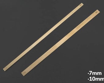 Leather Craft Metal Ruler for Working with Leather OKA Japan 247mm