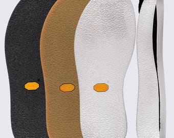 Shoe Sole for Sneakers VIBRAM crepe CUPSOLE (1443C) black/white/beige size US 3-12