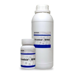 Colle à base d'eau Ecostick 1816B pour cuir, co-cuir, tissus, PVC, EVA 100 ml / 1 L