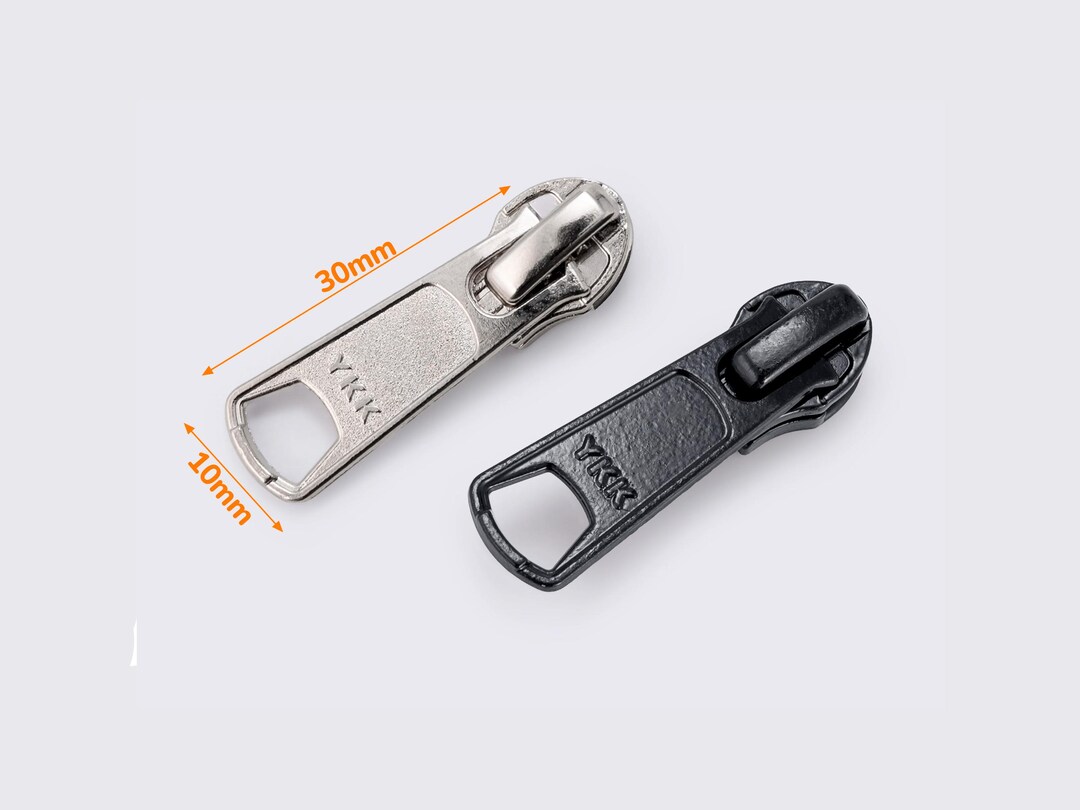 Zipper Runner Types YKK CI Slider Reversible Runner With Plastic Zipper No. 5 DA8BL - Etsy