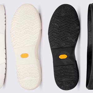 Shoe Sole for Sneakers VIBRAM MORETTO 1574 black/white Size 37-47