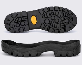 Schuhsohle Pulswärmer BIFIDA 1375 Italien Arbeitsstiefel Reparatur Gr. 36-48