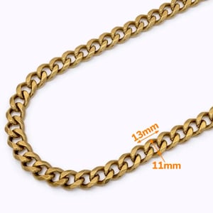 Metal fittings Brass chain for bag 11/13 mm per meter accessories for bags High Quality А546