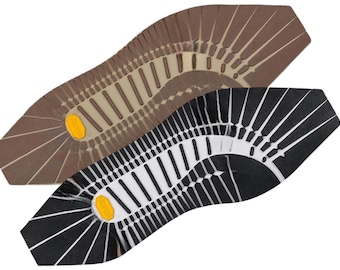 Shoe Sole for Sneakers VIBRAM SIDNEY black/beige Size 334-395 mm