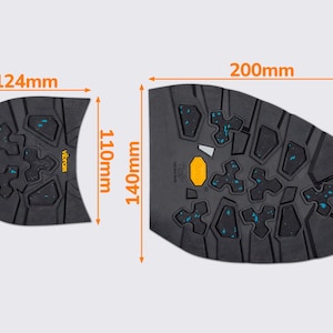 Vibram WINTER FASHION  Shoe Heels and Sole Italy Made Shoe Repair Non-slip