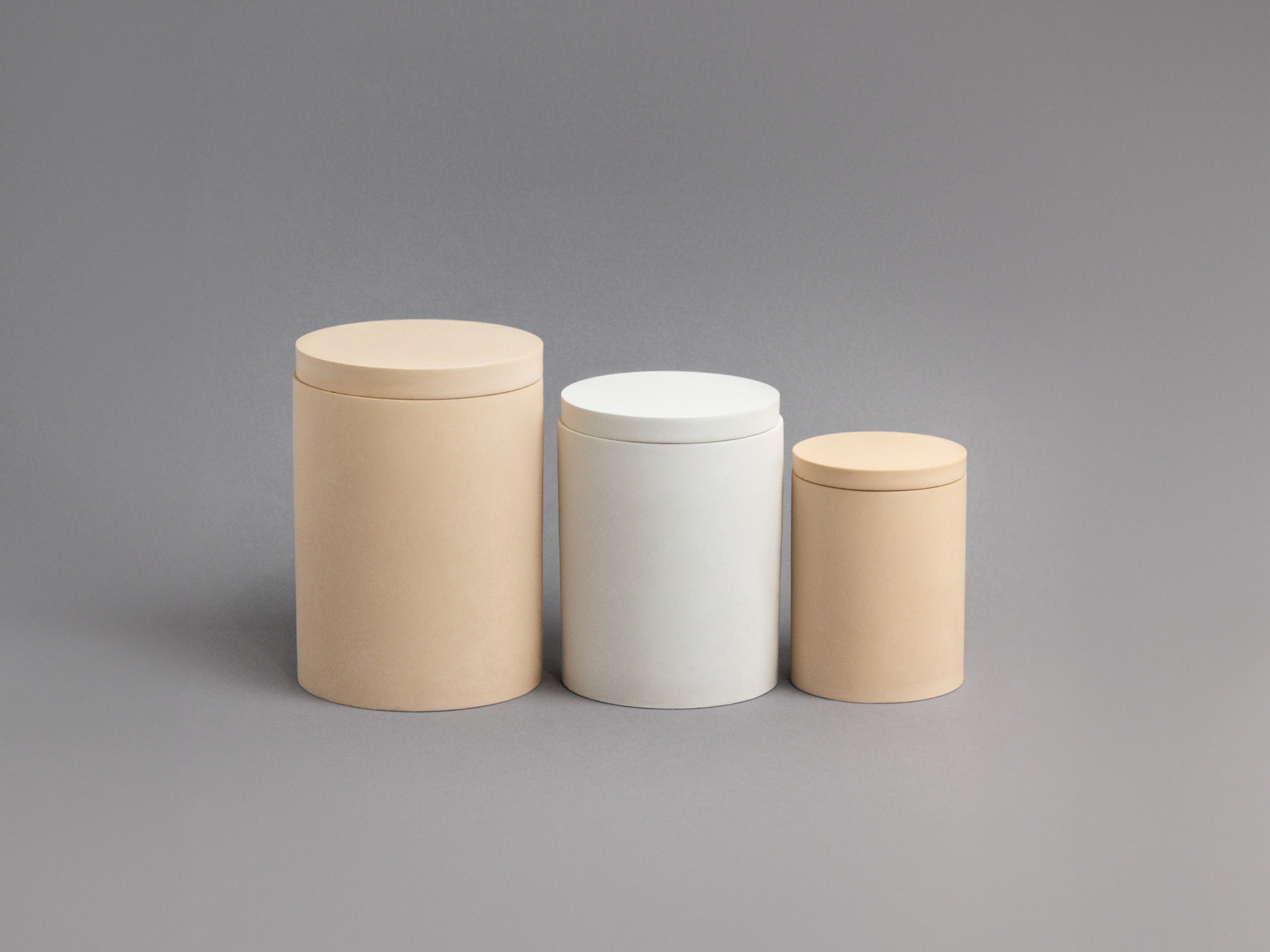 Vaso in cemento, portacandele cilindrico, vasi da fiori in cemento, vasi per piante grasse in cemento, decorazione 10 pezzi