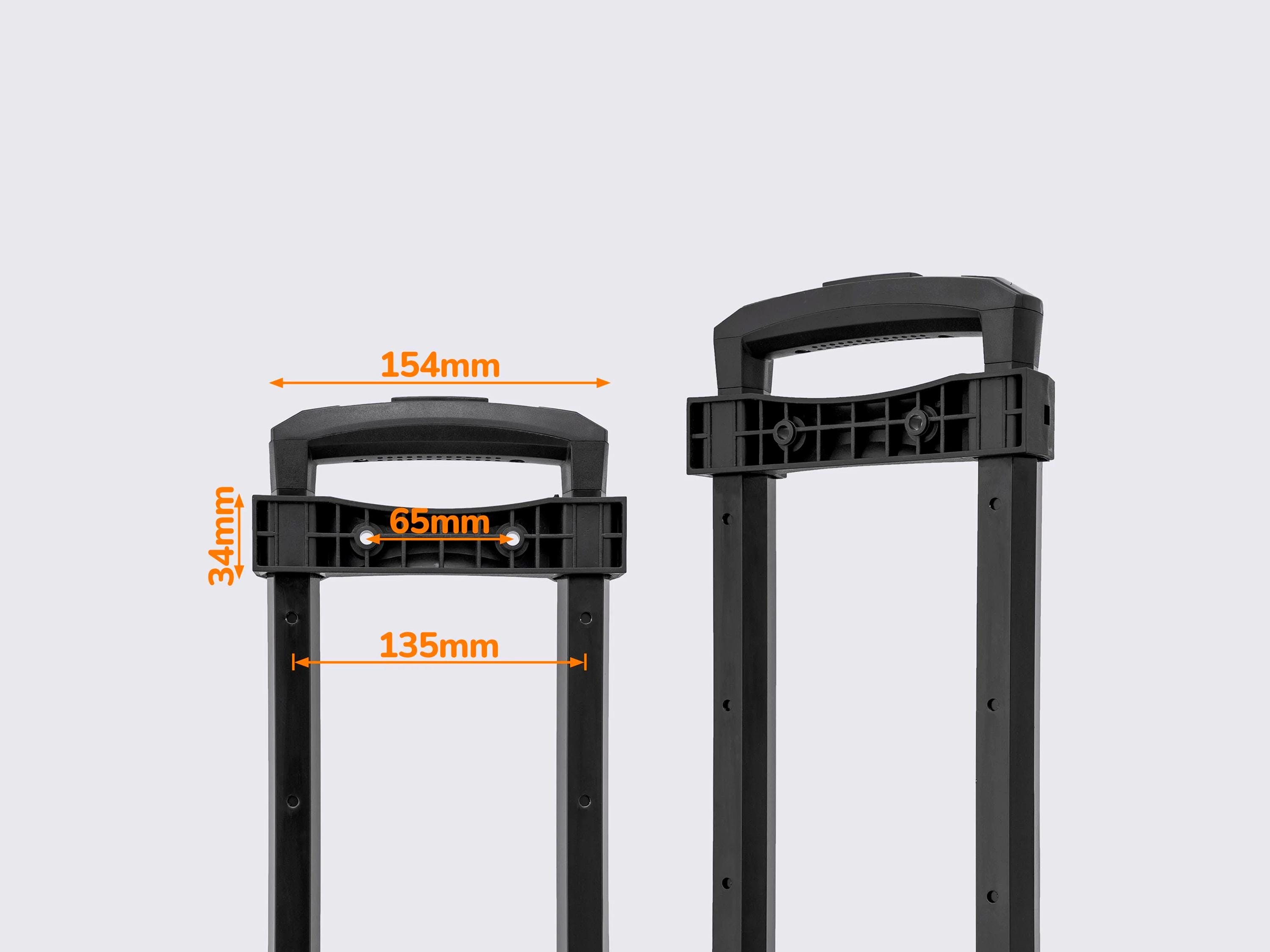 Telescopic Retractable Luggage Handle With Button – 2-position ...