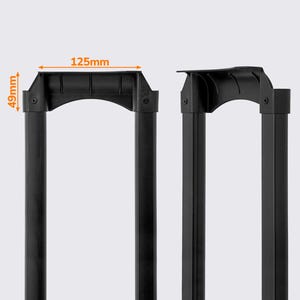 Telescopic Retractable Luggage Handle With Button – 2-position ...