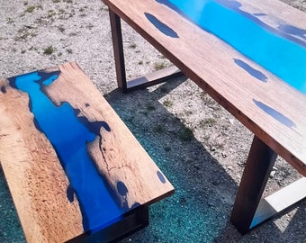 end table, epoxy table, handmade, epoxy table top, live edge dining table, table, table top, wood table, live edge coffee table, epoxy.