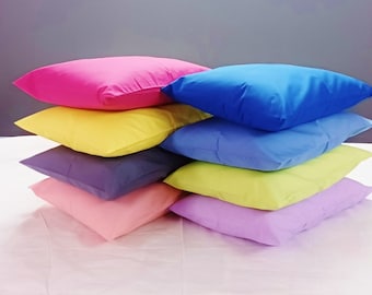 Pillowcase 40x40 cm 40x50 cm 40x60 cm 40x70 cm 40x80 cm 40x90 cm Cushion Cover 100% Cotton