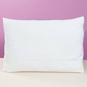 Protector de almohada 30x30 cm 30x40 cm 30x50 cm 30x60 cm 35x45 cm 35x55 cm 35x75 cm Funda de almohada debajo de 100% algodón polar (franela)