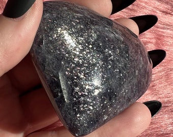 Stunning High Quality Sunstone Iolite Heart