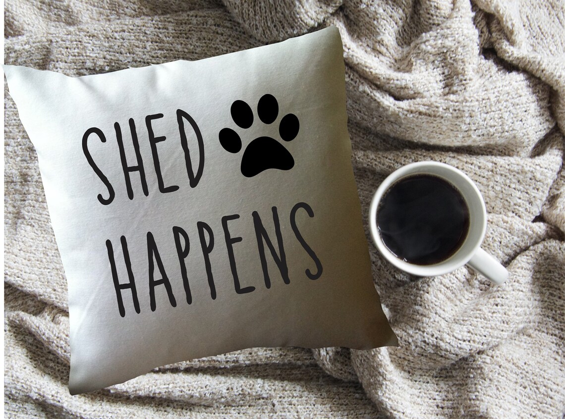 Funny Pillow/ Decorative Throw Pillow Cover/ Dog Lover Pillow/ Etsy