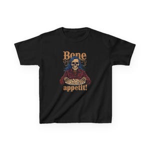 Bone appetit skeleton Kids Heavy Cotton™ Tee