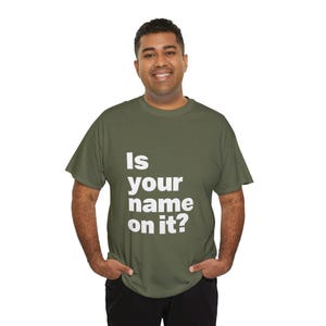 Teacher Reminder T-shirt unisexe en coton épais